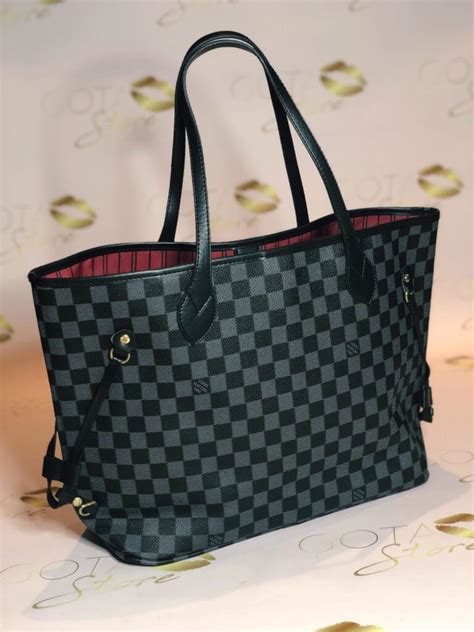 louis vuitton damier neverfull mm replica|louis vuitton damier graphite neverfull.